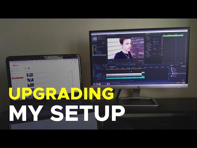 Finally upgrading my setup a bit! - [Game Dev Log]