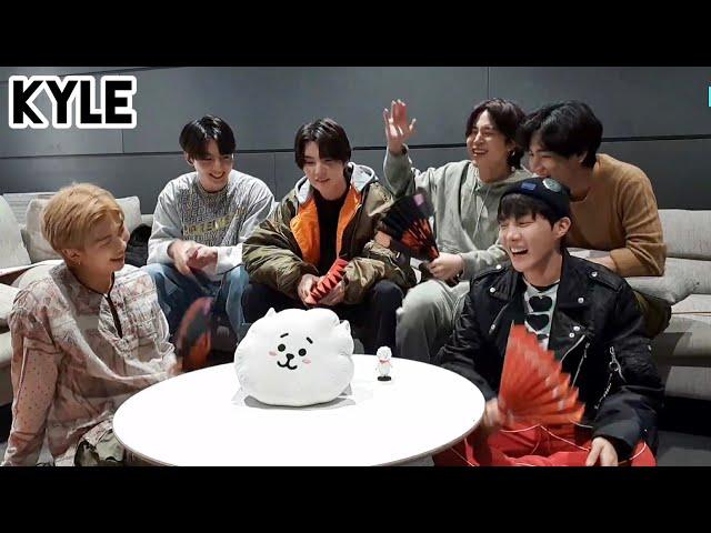 [Озвучка by Kyle] Трансляция BTS "Сюрприз! BTS!!" на V LIVE 19.03.22г