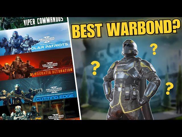 Helldivers 2 - All Premium Warbonds Ranked WORST to BEST