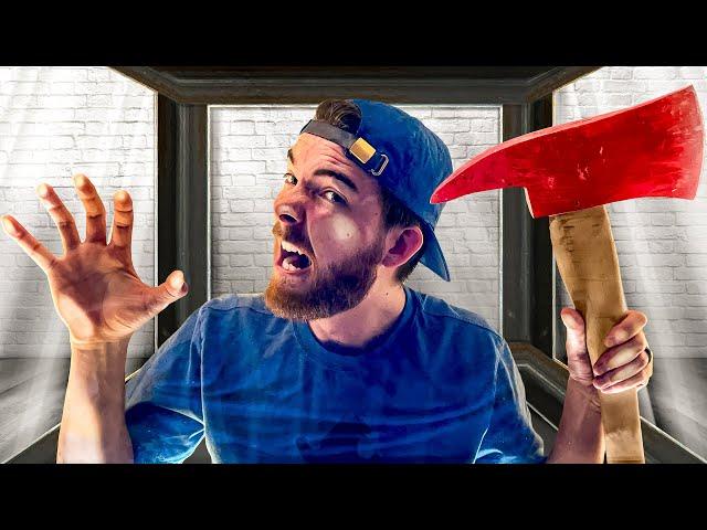 Trapped inside INVISIBLE Unbreakable Box! *ESCAPE CHALLENGE*