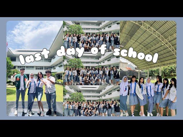 VLOG | last day of high school ️: kbm terakhir di sekolah!!!