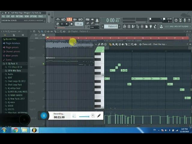 Piano Me Convert Karo Kisi Bhi Song Ko Sirf Ek Click Me  - Fl Studio Hindi Video