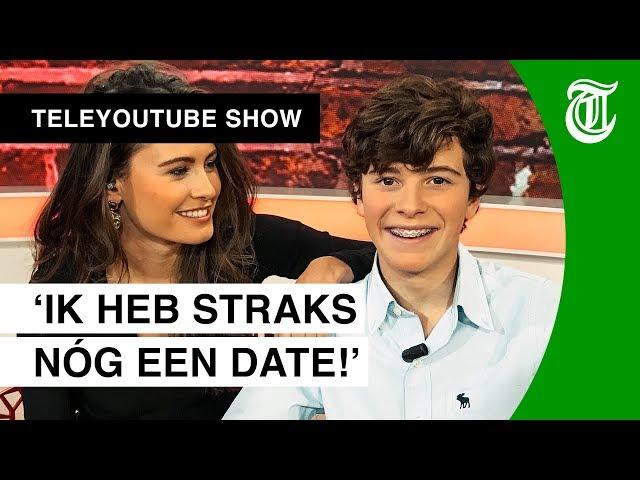 Michelle (25) op date met internet-held Kieckx (14) - TELEYOUTUBE SHOW #10