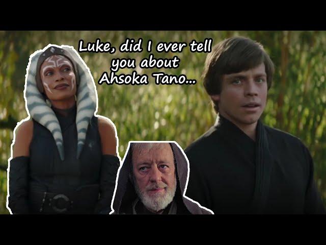 Luke Meets His Father's Exotic Teenage Alien Apprentice