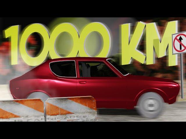 1000 КМ | РАЗБИЛСЯ ЗА 6 КМ ДО ФИНИША в My Summer Car