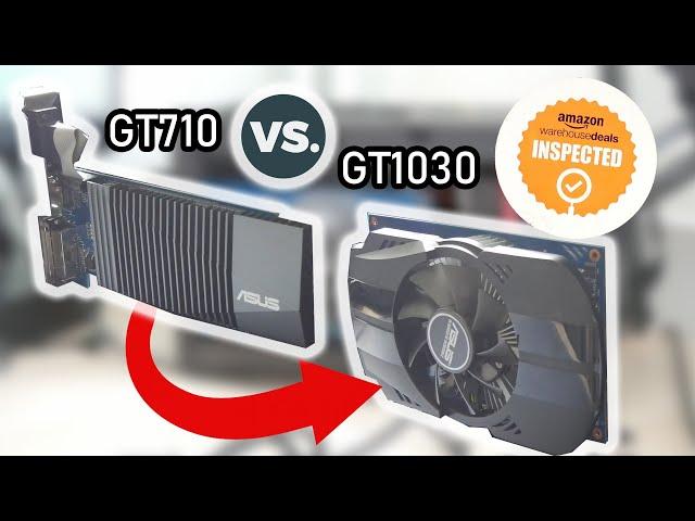 Replacing And Comparing GT710 with a GT1030