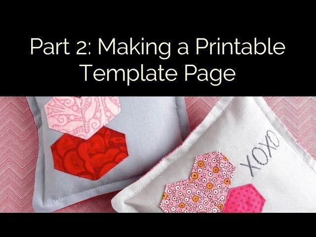 Making a Printable EPP Template Page in Google Drive