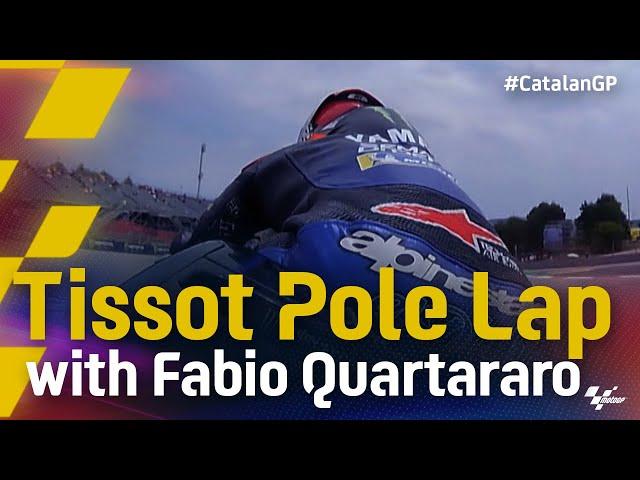 Fabio Quartararo's Tissot Pole Lap | 2021 #CatalanGP