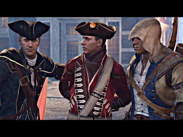 Assassin's Creed 3 Remaster - All Connor & Haytham Cutscenes (Templar Father & Assassin Son) PS4 Pro