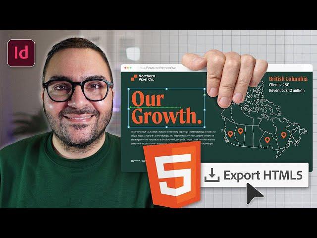 Learn how to integrate HTML5 projects from InDesign to a website