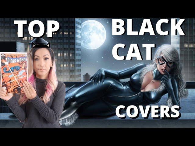 Top 5 Black Cat Comic Covers