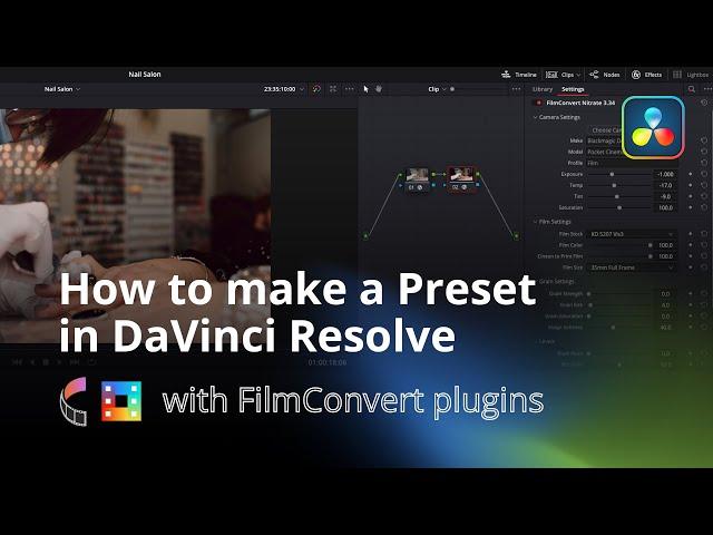 How To Save Your Plugin Settings as Presents: DaVinci Resolve