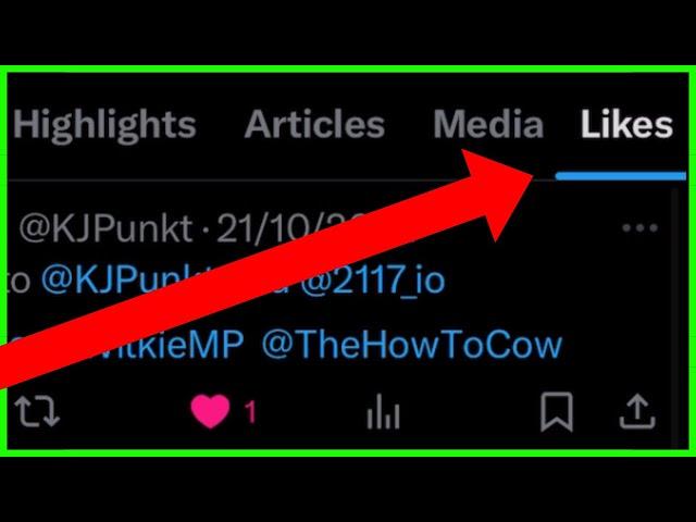 How to See Likes on X (After Twitter New Update in June 2024)