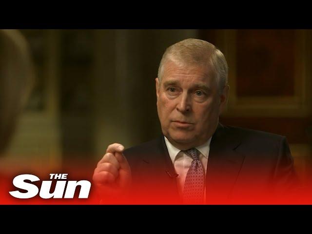 Prince Andrew uses 'inability to sweat' to refute Epstein allegations