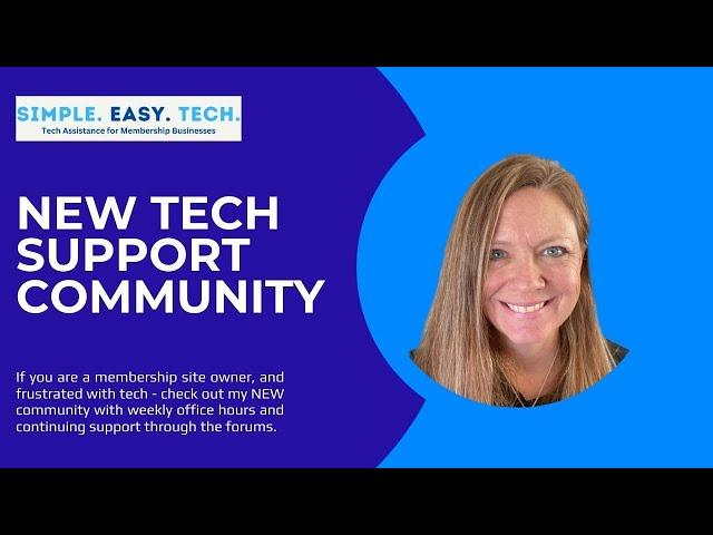 Introducing Simple Easy Tech Community - Tech Support that will ease your Business Tech Woes!