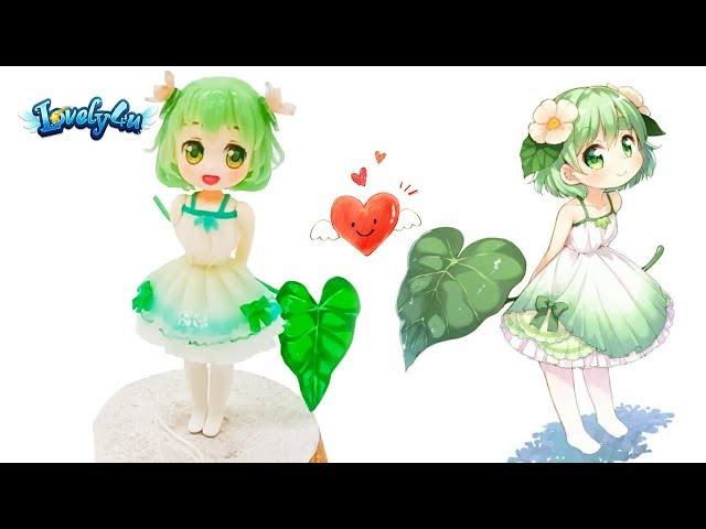 107】Making Doll with cold porcelain【Clay Tutorial/Anime Figure/ DIY/Lovely4u】