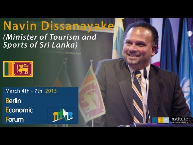 Navin Dissanayake (Minister of Tourism and Sports of Sri Lanka)