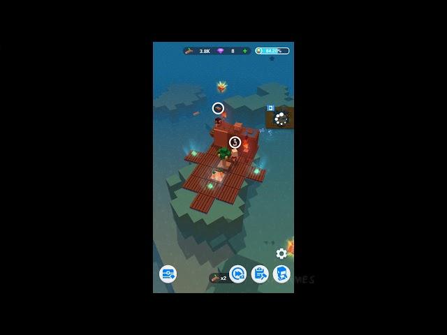 Idle Arks: Build at Sea chapter 1 Mobile Walkthrough Gameplay (Android,IOS)