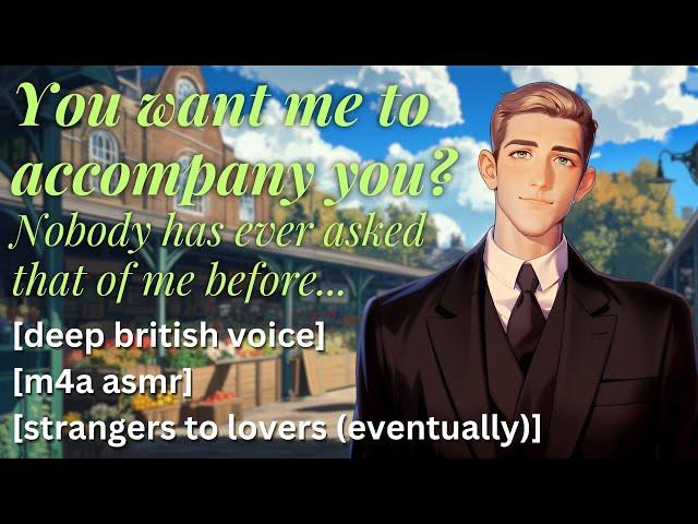 Your Butler *Definitely* Has a Thing For You [M4A ASMR][strangers to lovers][deep british voice]