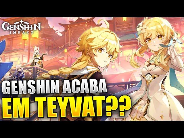 GENSHIN VAI ACABAR EM TEYVAT?? OU VAMOS PARA OUTRO MUNDO?? GENSHINZERA RESPONDE #9 | GENSHIN IMPACT