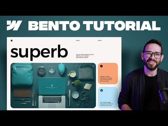 Bento Tutorial: Webflow Crash Course 2024