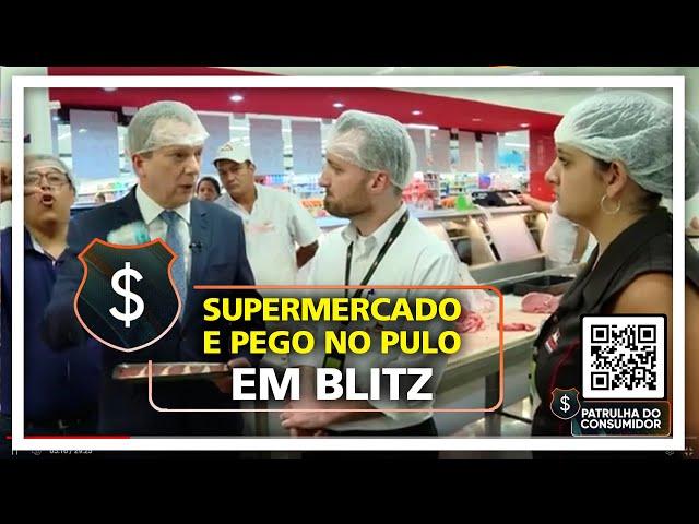 SUPERMERCADO E PEGO NO PULO EM BLITZ.