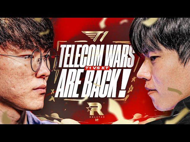 TELECOM WARS T1 VS KT - ALL TIED UP BATTLE FOR 4TH - LCK SUMMER 2024 - CAEDREL