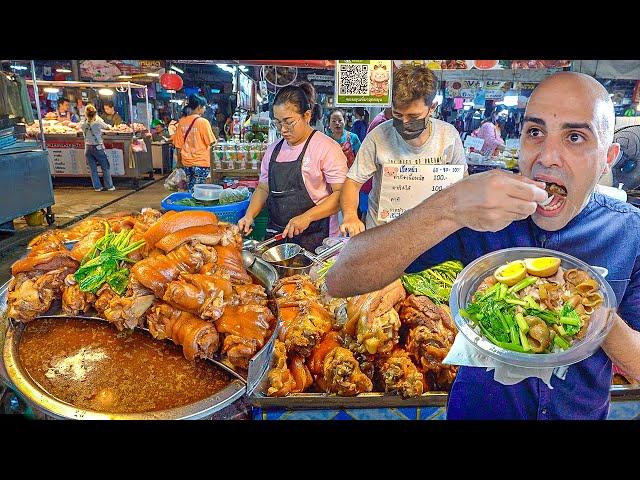 EXOTIC Thai Street Food  Ultimate Bangkok NIGHT MARKET Food Adventure