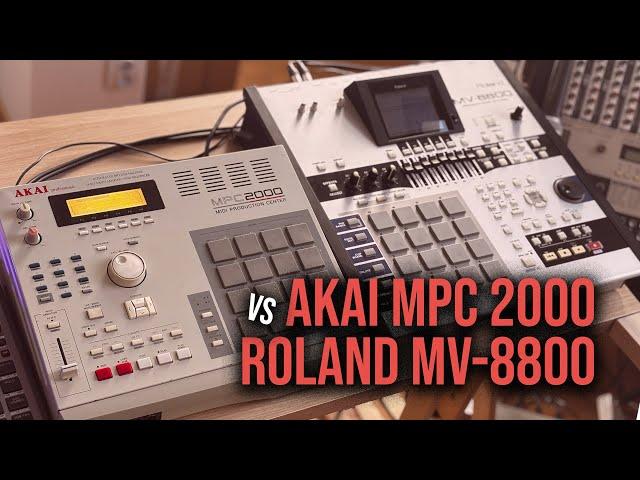 Akai MPC 2000 vs Roland MV-8800 - Sampling Comparison | #mpc2000 #mv8800 |