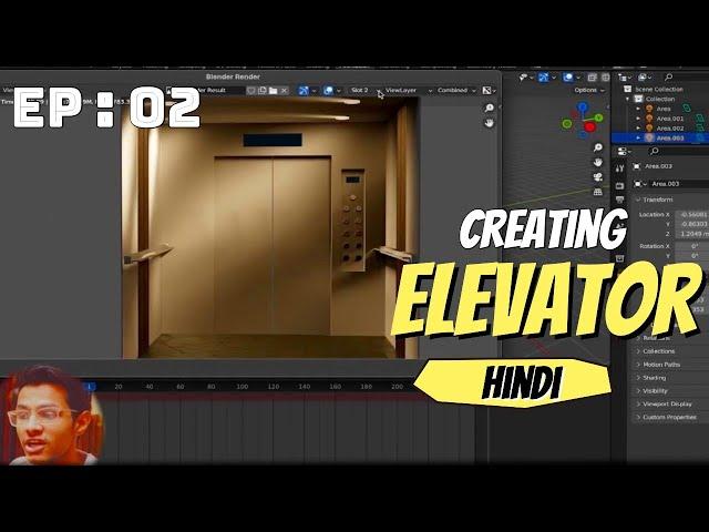 Interior Design Ep 02: Creating a Elevator (Absolute Beginner)