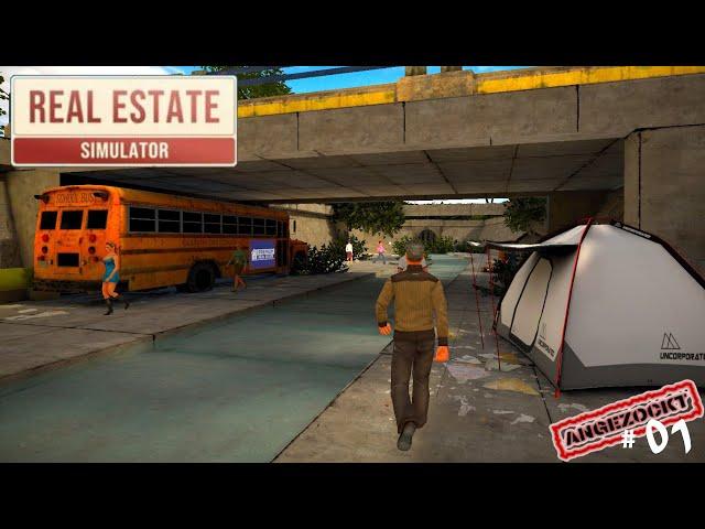 Real Estate Simulator #01  Erste Immobilien in den Slums #angezockt #deutsch