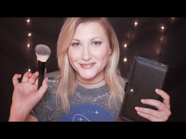 [ASMR]  Tapping, Face Brushing, and Unboxing Fall Goodies 