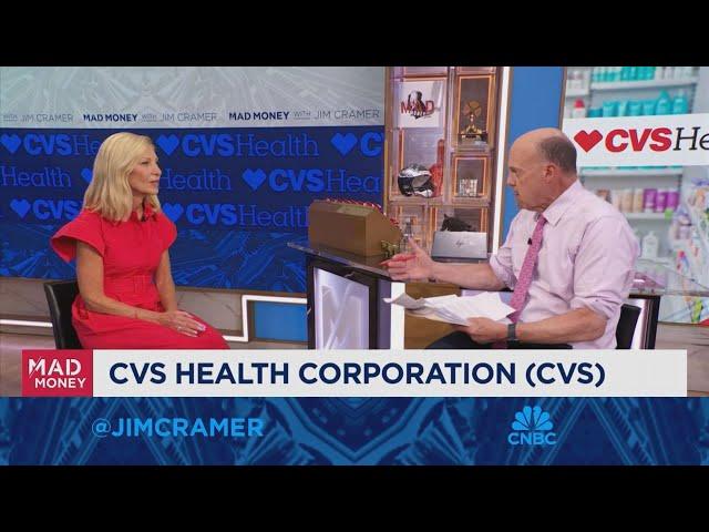 CVS CEO Karen Lynch goes one-on-one with Jim Cramer