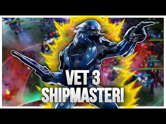 Vet 3 Shipmaster is UNBEATABLE! Halo Wars 2