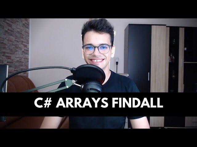 C# Arrays – FindAll Method (Beginner Tutorial)
