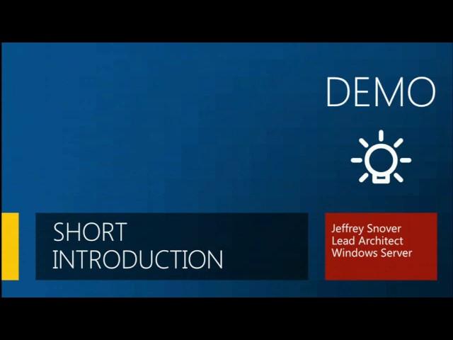 MMS 2012 Windows PowerShell for Beginners