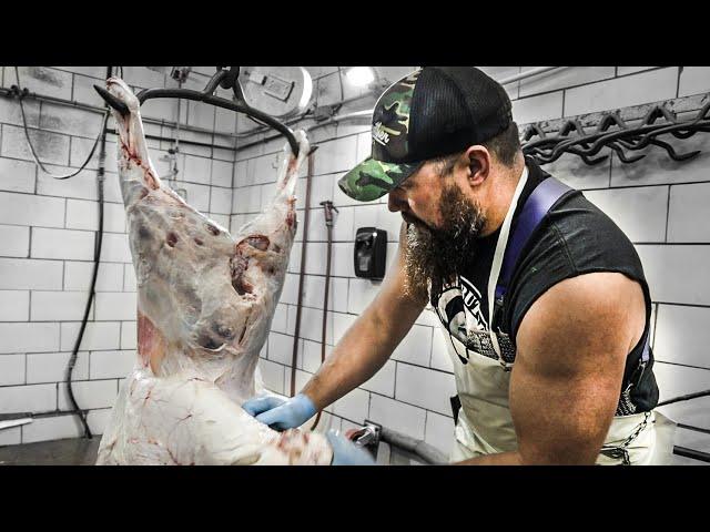 How to skin a Lamb | The Bearded Butchers