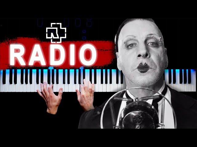 Rammstein - Radio | Piano cover