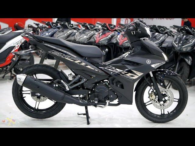 Yamaha Exciter 150i 2020 - Matte Black - Walkaround