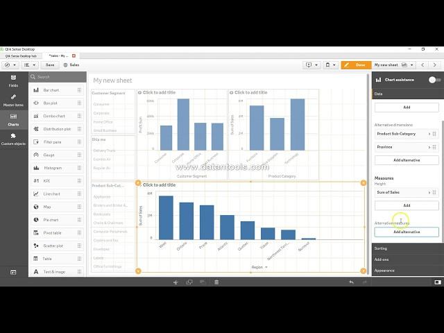 24 Alternative Measure in Qlik Sense