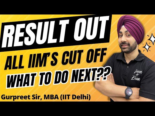 CAT Exam Result Out!!!! | All IIM's CAT Cut-Off | RTI Data