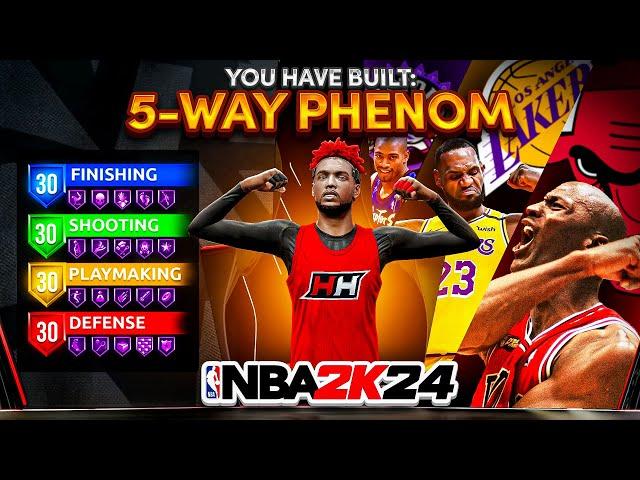 The BEST ISO GUARD BUILD in NBA2K24! Get Contacts, All Dribble Moves, High 3 Pointer & Good Defense!