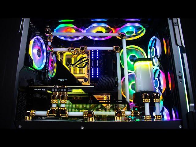 $7000 ULTIMATE Custom Water Cooled Gaming PC Build!