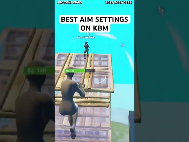 BEST AIM SETTINGS ON KBM