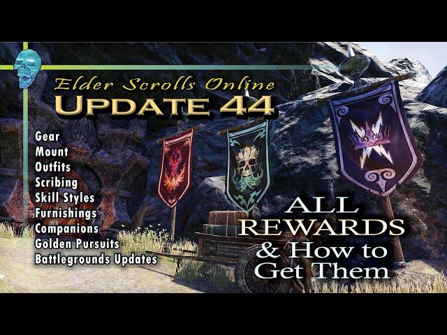 ESO Update 44: How to Get EVERY REWARD  #eso  | Tamriel_Tidbits