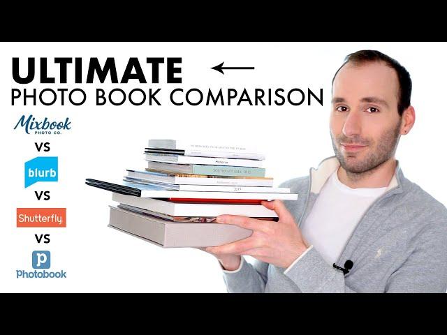 Mixbook vs Blurb vs Shutterfly vs Photobook America - Ultimate Photo Book Comparison