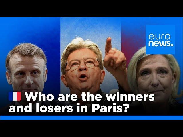 Shock results in French election: Who are the winners and losers in Paris? | euronews 