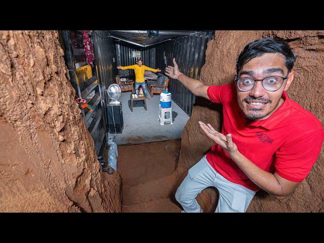 WE MADE AN UNDERGROUND BUNKER | बाहर से कुछ भी पता नहीं चलता | Wow