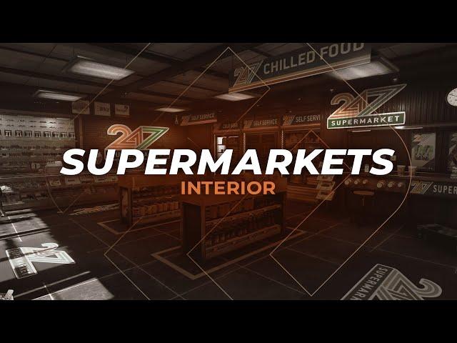 24/7 SUPERMARKETS | REWORK | MLO FiveM Gta 5