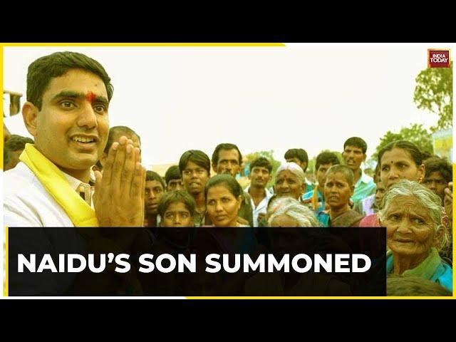 Andhra CID Summons TDP Chief’s Son Nara Lokesh, Summoned In Ring Road Alignment Case